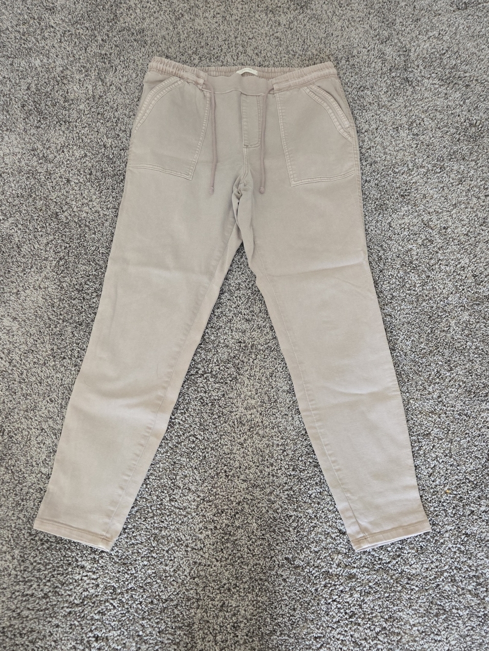 Maurices Women's Drawstring Joggers - Light Taupe